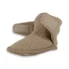 Lodger Teddy baby huisschoenen, beige, 12-18 maanden, antislipzool, zachte fleece