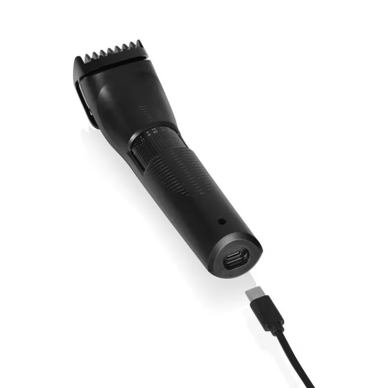 Tristar TR-2573 baardtrimmer, haartrimmer, precisietrimmer met USB-opladen, zwart