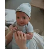 Lodger baby muts Pointelle Air 0-6 maanden