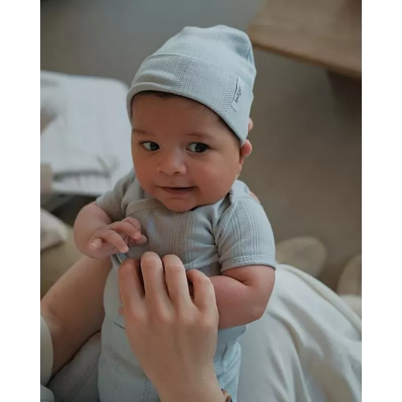 Lodger baby muts Pointelle Air 0-6 maanden