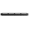 DS-IT CAT 6 UTP netwerk-patchpaneel, 19 inch, 24-poorts DS-Patch6-24UTP