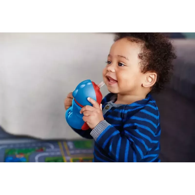Philips AVENT rietjesbeker met flexibel rietje, 200 ml, 9m+, blauw