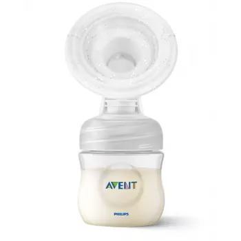 Philips Avent Lotus handkolf met 125 ml fles