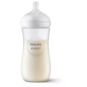 Philips Avent Natural Response babyfles 330 ml, snelle flowspeen, 3m+