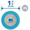 Dremel 2615S411DM schuurschijven, 38,1 mm, korrel 180, 3 stuks