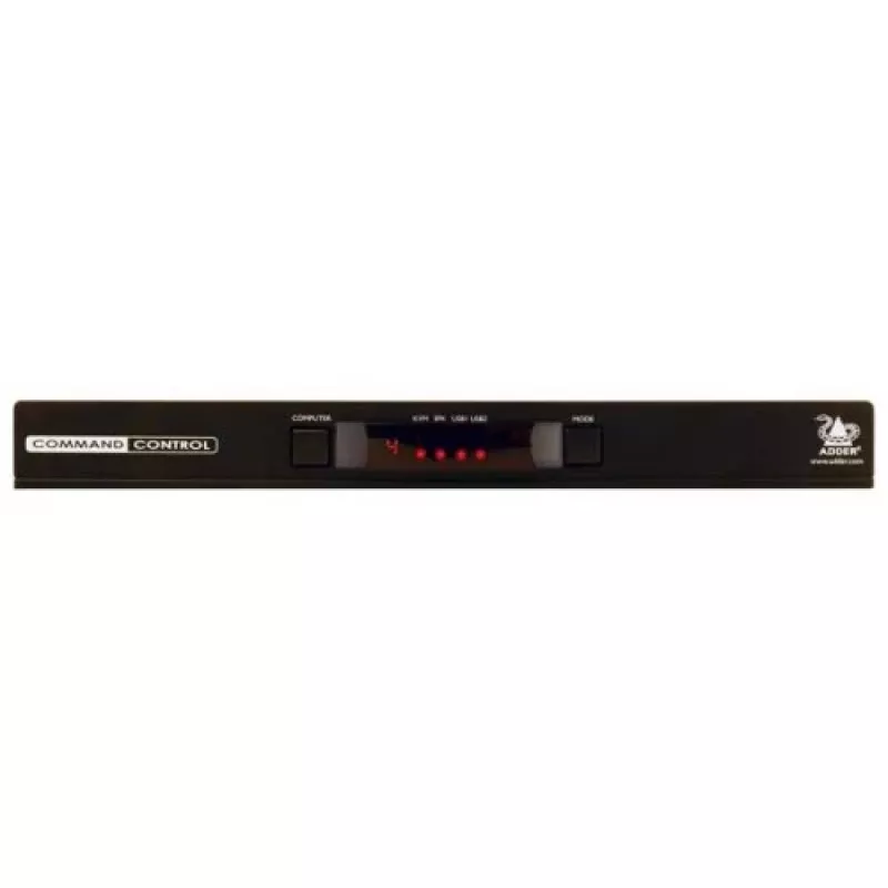 ADDER CCS-PRO8 8-poorts Command & Control KVM-switch met USB-hub en audio