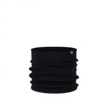 BUFF Lilon Nekwarmer Zwart - Primaloft-isolatie, Gerecycled Polyester, Naadloos