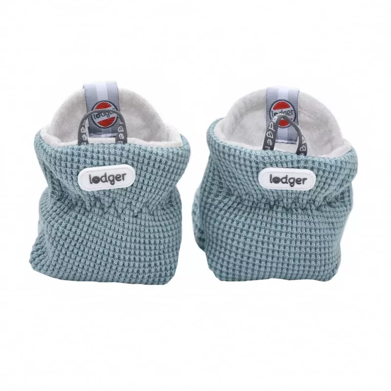Lodger Slipper Ciumbelle Katoenen babyschoenen, 3-6 maanden, Ocean