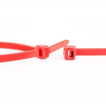 WKK Rode Nylon Kabelbinders 100 x 2,5 mm, 100-pack 11032271