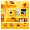 Kodak RODOMATICPYL digitale instantcamera met ZINK Zero Ink print, 10MP, 3,5 inch LCD, Bluetooth, USB-C, MicroSD