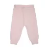 Lodger Jooger gebreide Merino babybroek, lichtbruin, maat 68
