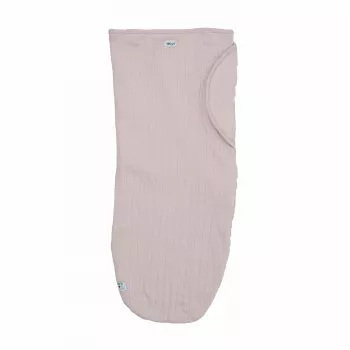 Lodger Bundler Solid katoenen baby-puckdoek, powder