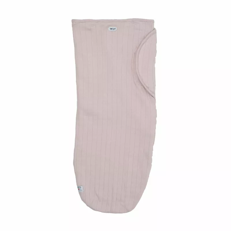 Lodger Bundler Solid katoenen baby-puckdoek, powder