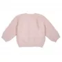 Lodger Topper gebreid Merino babyjasje, lichtbruin, maat 62