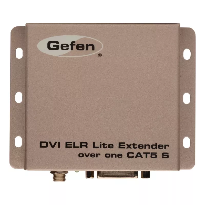 Gefen DVI ELR-Lite extender via een CAT5, zender- en ontvangereenheden