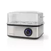 Gastronoma eierkoker 500W, 8 eieren, zwart/zilver