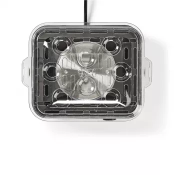 Gastronoma eierkoker 500W, 8 eieren, zwart/zilver