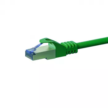 DSIT CAT 6a S/FTP LSZH ethernet patchkabel, 0,5 m, groen DC-6A3-005