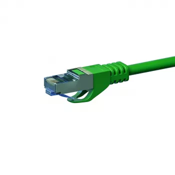 DSIT CAT 6a S/FTP LSZH ethernet patchkabel, 0,5 m, groen DC-6A3-005