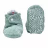 Lodger Slipper Ciumbelle katoenen huisschoenen, 3-6 maanden, moddergroen
