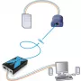 Adder AdderLink X100 VGA USB audio KVM-extender set via CATx tot 100m (X100A-USB/P-IEC)