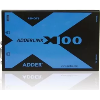Adder AdderLink X100 VGA USB audio KVM-extender set via CATx tot 100m (X100A-USB/P-IEC)