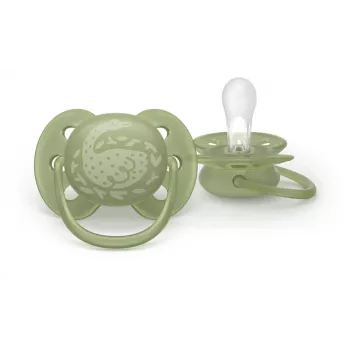Philips Avent Ultra Soft fopspeen neutraal, 18M+, 2-pack