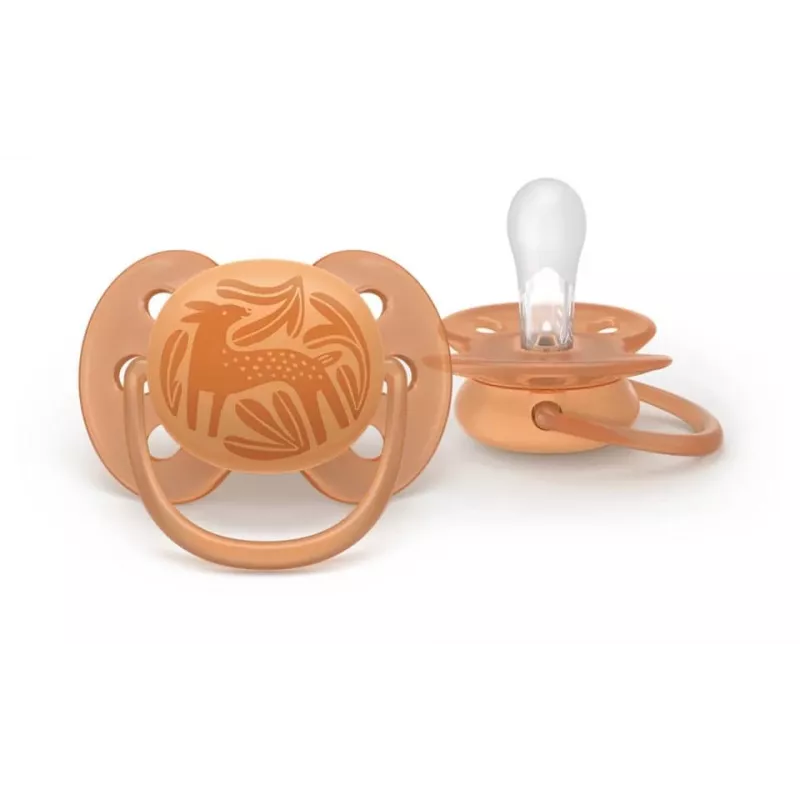 Philips Avent Ultra Soft fopspeen neutraal, 18M+, 2-pack