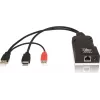 ADDER ALIF101T-HDMI KVM over IP transmitter - HDMI, USB, audio, Cat5e/Cat6/Cat7, 2560x1600@60Hz, zwart aluminium