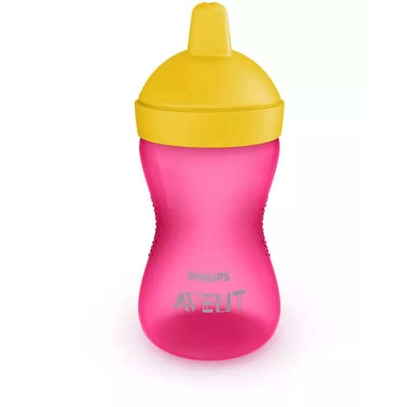 Philips Avent My Grippy drinkbeker met harde tuit 300 ml, 18M+, roze
