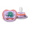 Philips AVENT Ultra Air Deco fopspeen, 18M+, meisjes, 2-pack