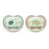 Philips Avent Ultra Air Night fopspeen 6-18M neutraal 2-pack