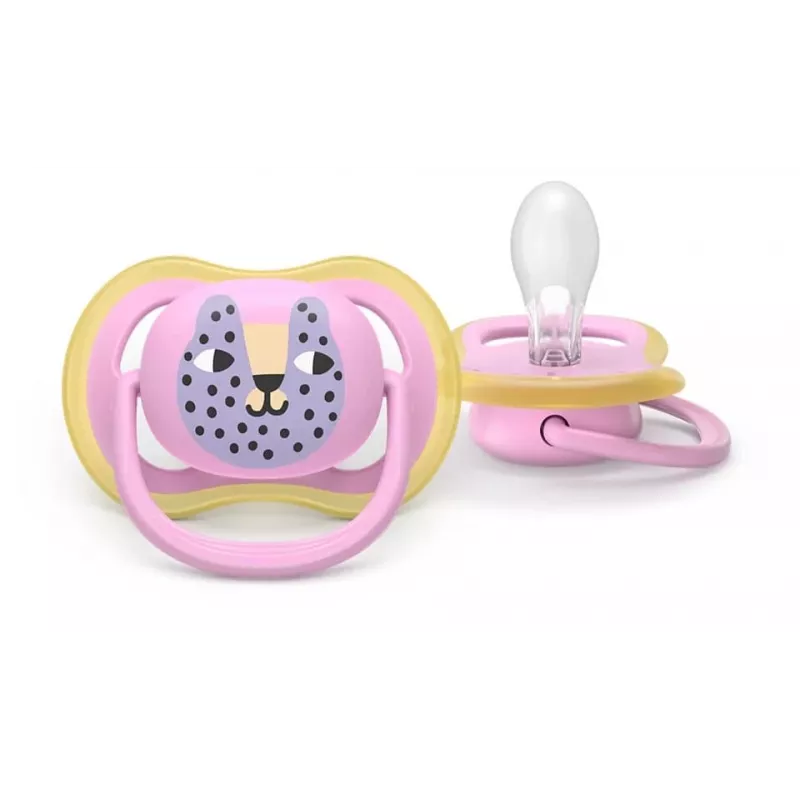 Philips Avent Ultra Air fopspeen 6-18 maanden, 2-pack, meisjes