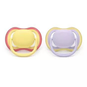 Philips Avent Ultra Air fopspeen 0-6 maanden, 2-pack, meisjes