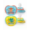 Philips AVENT Ultra Air Deco fopspeen 18M+ jongens 2-pack