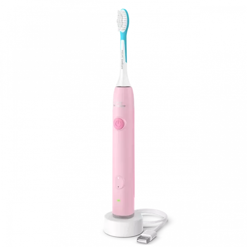 Philips Sonicare For Kids Bluetooth sonische elektrische tandenborstel, roze