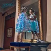 Souza! Zeemeermin cape Lorelie, blauw, leeftijd 5-7