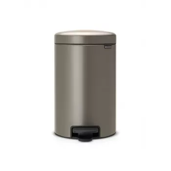 Brabantia NewIcon 12L pedaalemmer, platinum