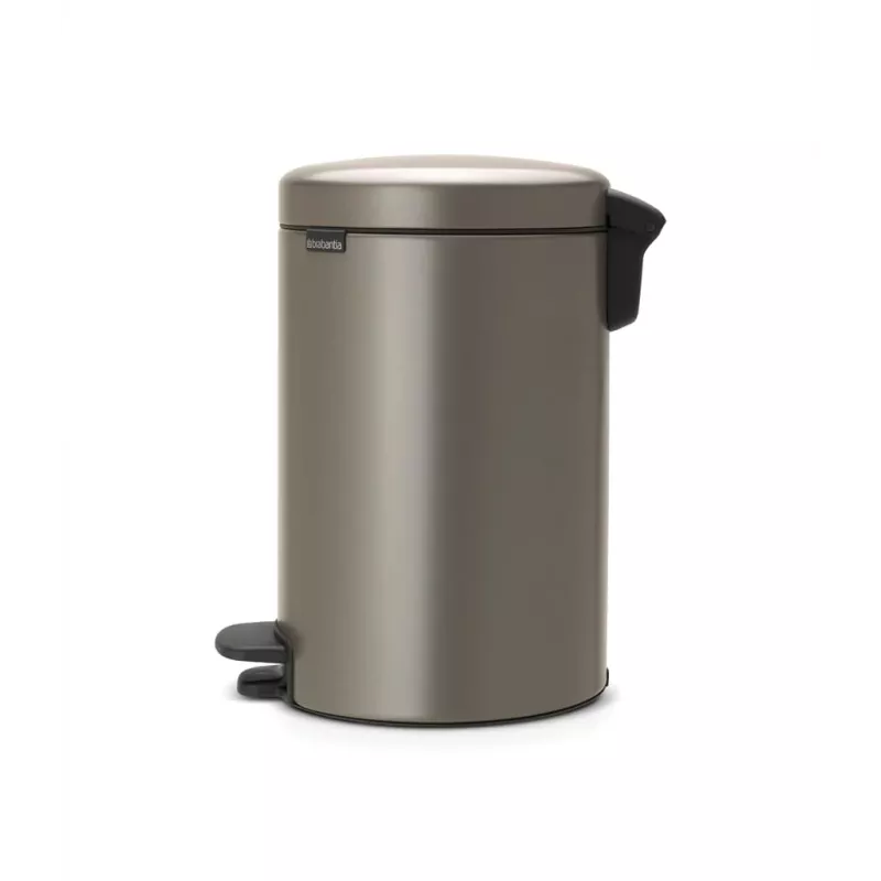 Brabantia NewIcon 12L pedaalemmer, platinum