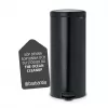 Brabantia NewIcon 30L pedaalemmer mat zwart
