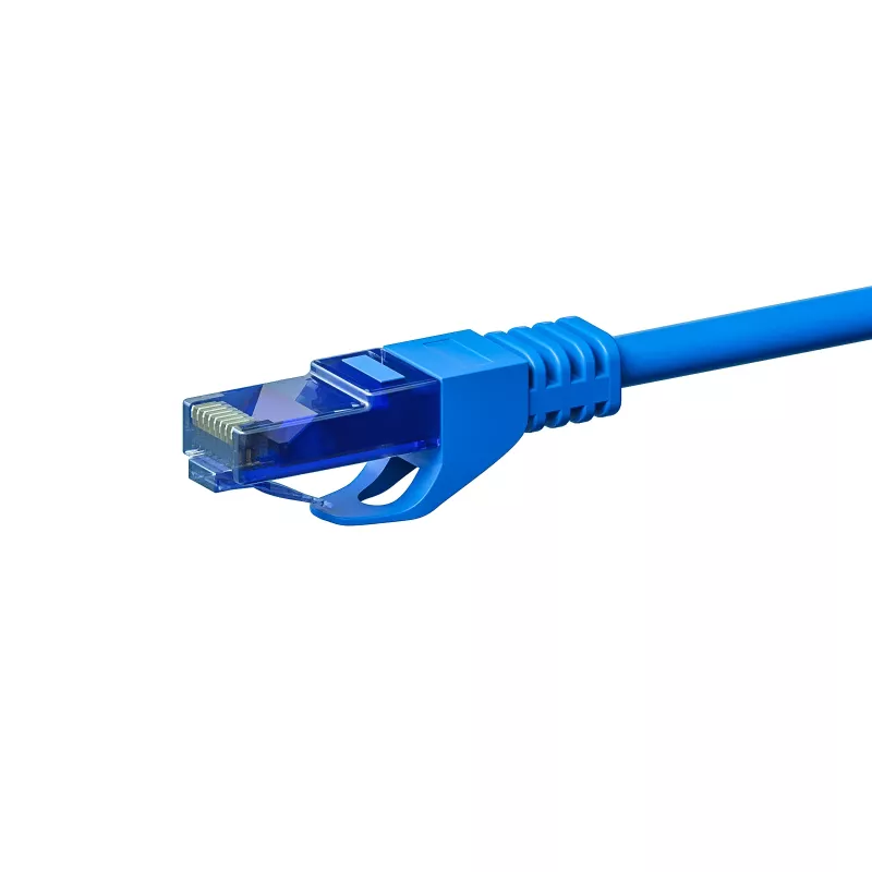 DSIT CAT6a netwerkkabel 100% koper - U/UTP - 5 meter - blauw (DC-U6A4-050)
