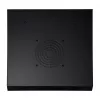 DSIT DS10-3412 12U 10 inch wandmontage serverkast met glazen deur, 370x450x618 mm, zwart