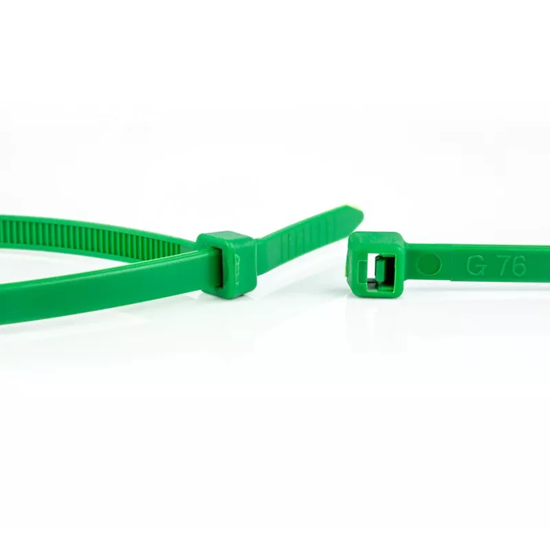 WKK groene polyamide kabelbinders 300 x 3,6 mm, 100-pack 110194571