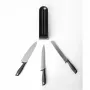 Brabantia Tasty+ messenblokset voor de lade, donkergrijs, 3 messen