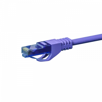 DSIT CAT6a U/UTP ethernet patchkabel 10m violet | 100% koper DC-U6A8-100
