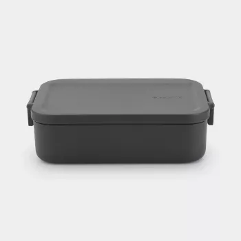 Brabantia Make & Take broodtrommel medium donkergrijs 1,1L