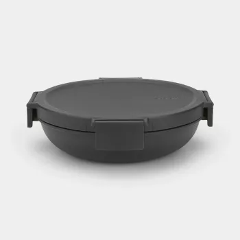 Brabantia Make & Take lunchkom 1L donkergrijs