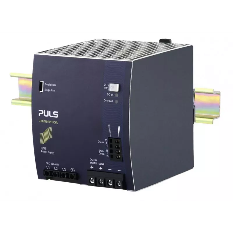 PULS DIMENSION QT40.241 DIN-rail voeding 24V DC 40A 960W 3-fase