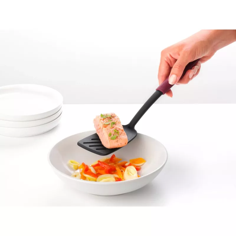 Brabantia Tasty+ pannenkoekenspatel, aubergine rood