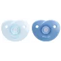 Philips Avent Soothie siliconen fopspeen met siliconen schild, 0-6 maanden, 2-pack